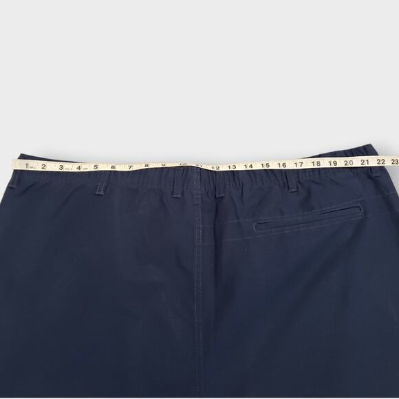 NWT Peter Christian Navy Blue Drawstring Waist Ripstop Pant Organic Cotton 46x30 - Picture 11 of 14